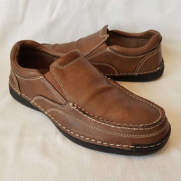 Izod Men's Charlie Memory Foam Comfort Slip On Shoes Loafers - Size 9.5M
